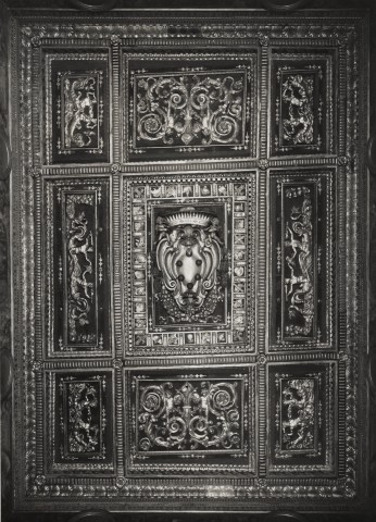 Istituto Centrale per il Catalogo e la Documentazione: Fototeca Nazionale — Soffitto del secolo XVI° con lo stemma de'Medici — insieme
